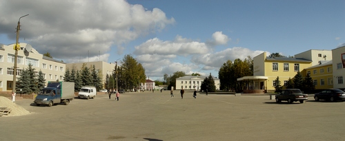 Общие виды площади Ленина
