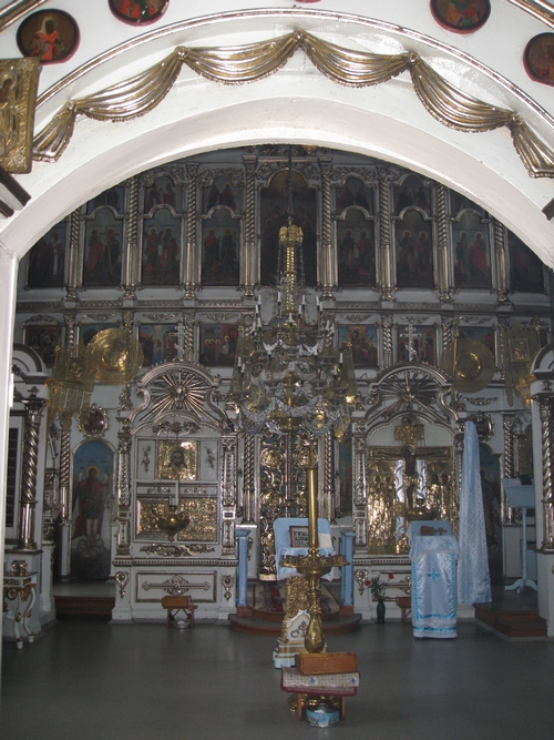 Иконостас Казанской церкви. Фото Л.М. Москалевой, сентябрь 2008 г.