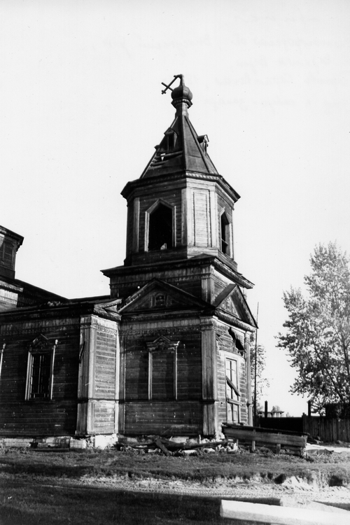 Фотофиксация Сергиевской церкви  Колокольня. Вид с северо-запада.