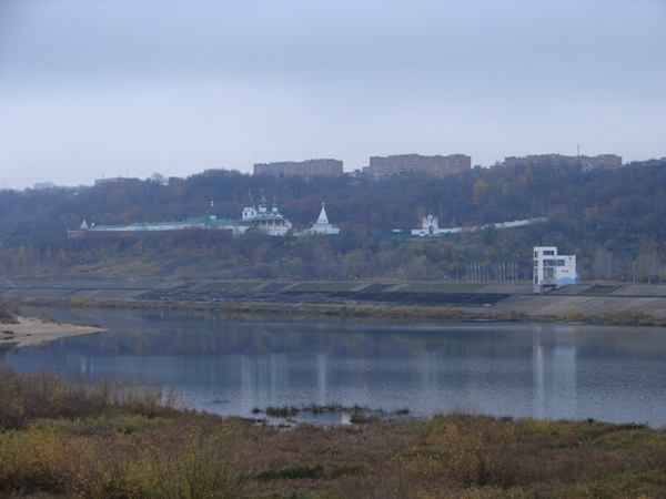 Вознесенский Печерский монастырь. Вид с северо-запада.