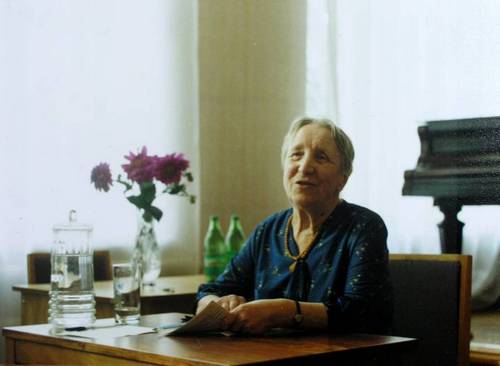 Н.И. Куприянова на Болдинских чтениях (2001 г.)