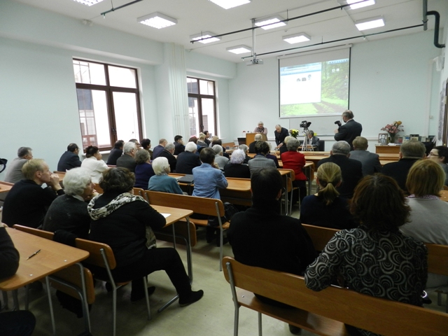 На открытом заседании кафедры археологии исторического факультета МГУ 14 ноября 2011 года