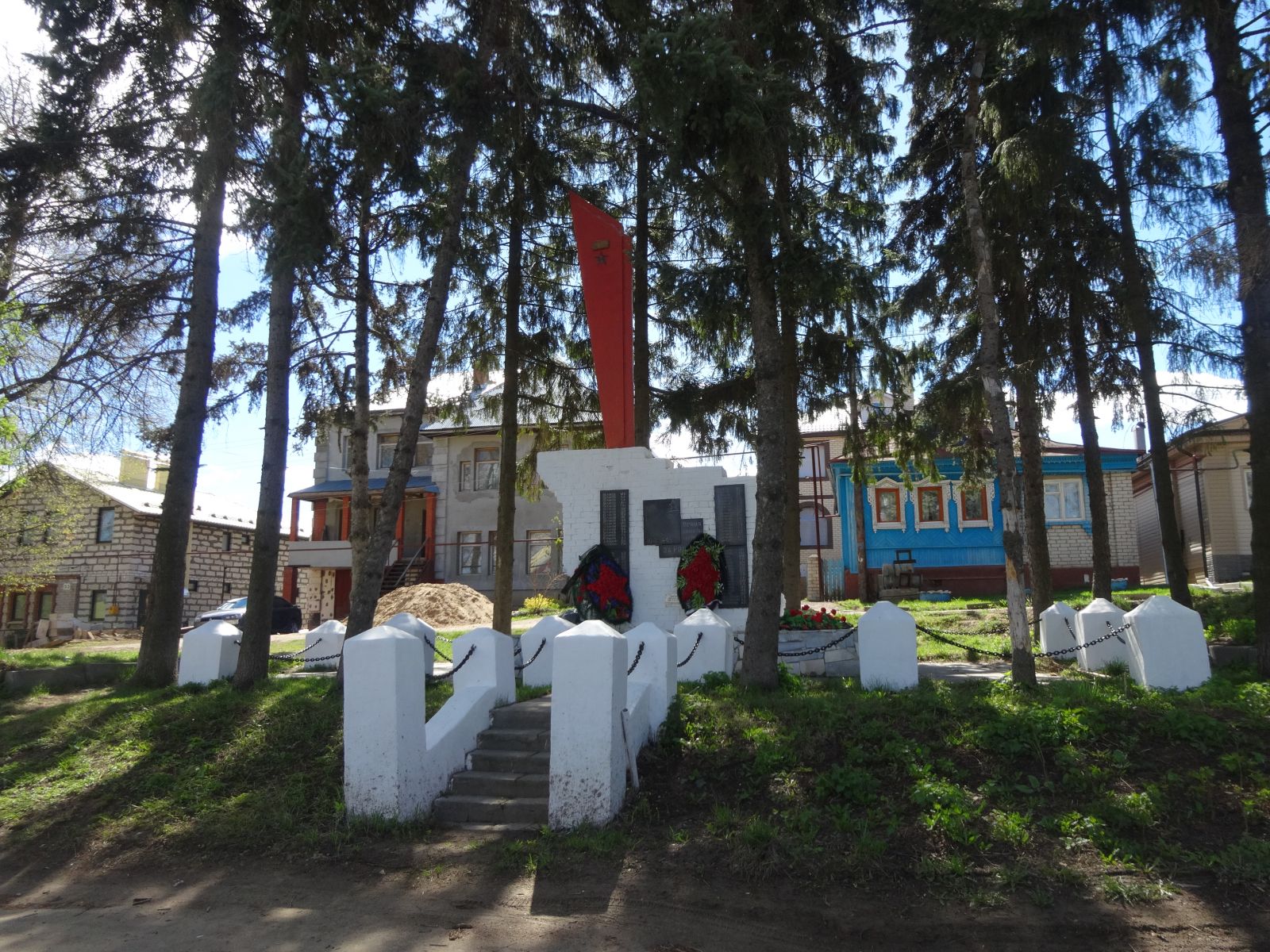 Нижний Новгород, Советский район, деревня Кузнечиха. Мемориал жителям, погибшим в Великой Отечественной войне