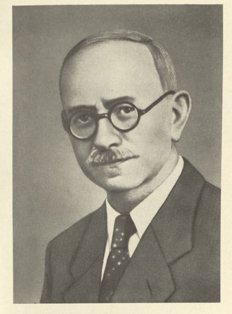 Портрет известного французского историка М. Блока (1886–1944)
