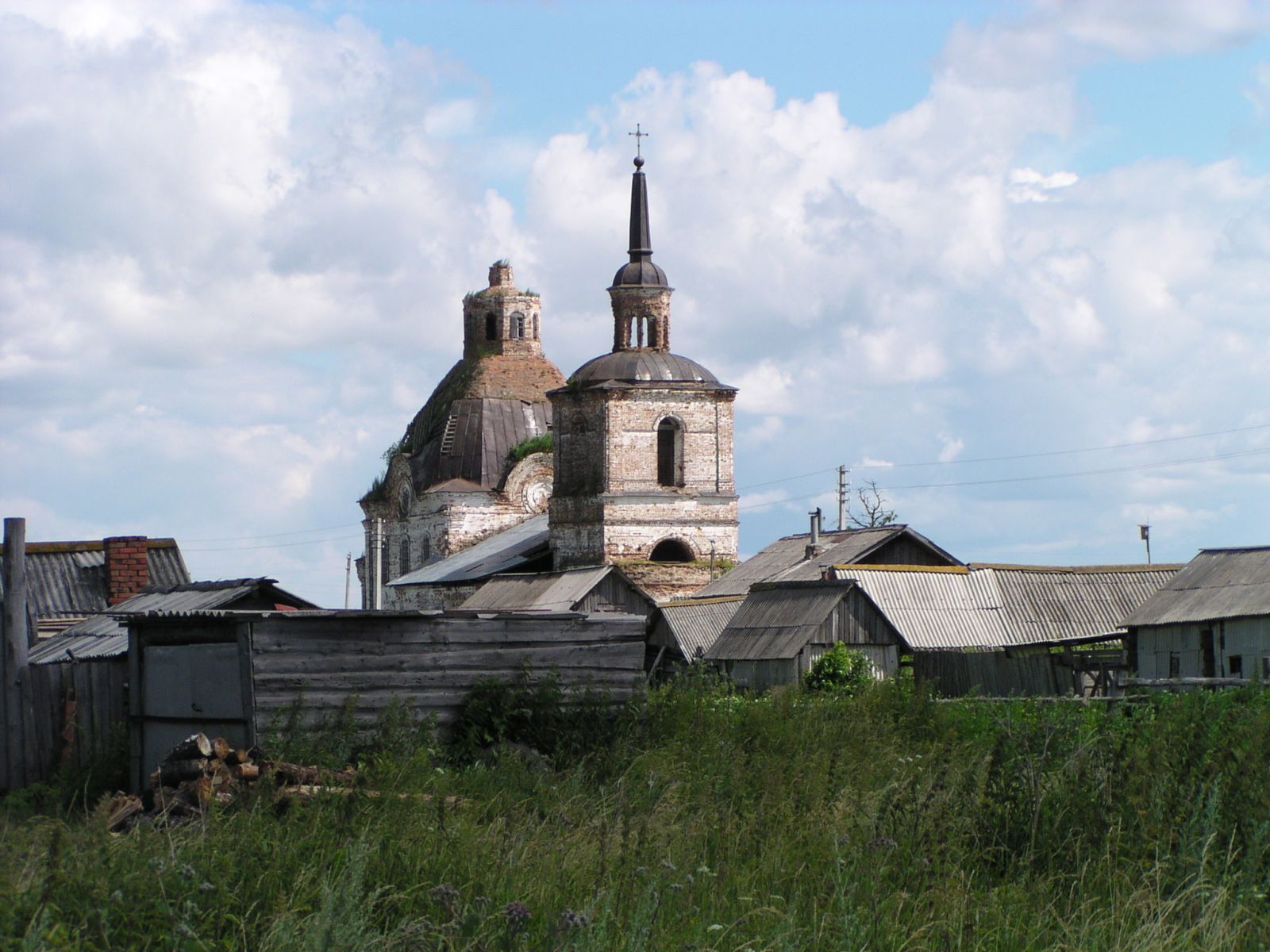 Преображенская церковь в селе Преображенском  Тобольского уезда Тобольской губернии