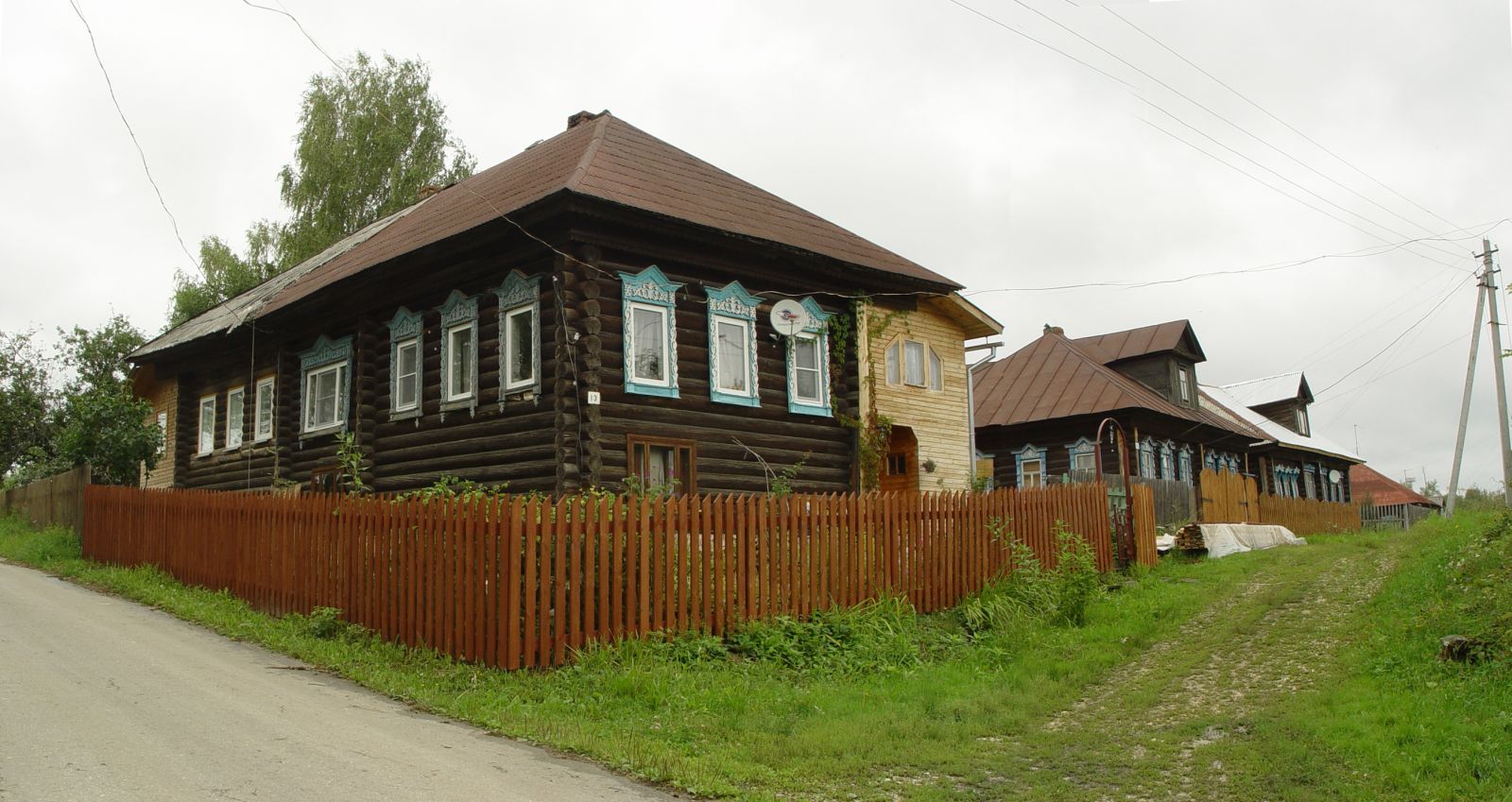 Виды застройки села Владимирского