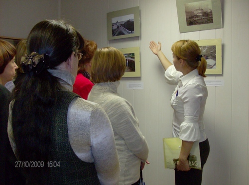 27 октября 2009 г. состоялась презентация выставки «Археологические штрихи к портрету родного города»