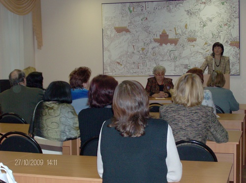 27 октября 2009 г. состоялась презентация выставки «Археологические штрихи к портрету родного города»