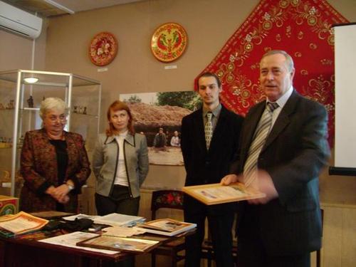 8 ноября 2009 г. в Городце состоялось “Закрытие археологического сезона»
