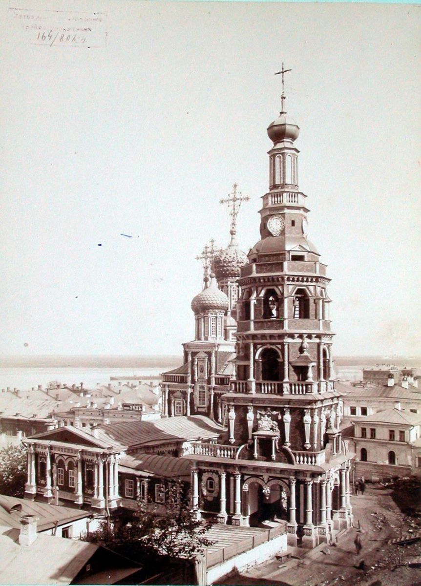 Рождественская Строгановская церковь после реставрации, 1890-е гг. (Архив НИП «Этнос»)